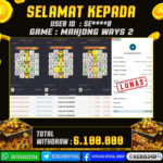 JACKPOT SLOT GACOR MAIN MAHJONG WAYS 2 19 SEPTEMBER 2025