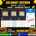JACKPOT SLOT GACOR MAIN MAHJONG WAYS 03 OCTOBEER 2025