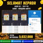 JACKPOT SLOT GACOR MAIN MAHJONG WAYS 28 OKTOBER 2025