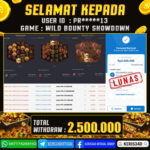 JACKPOT SLOT GACOR MAIN WILD BOUNTY SHOWDOWN 19 NOVEMBER 2025